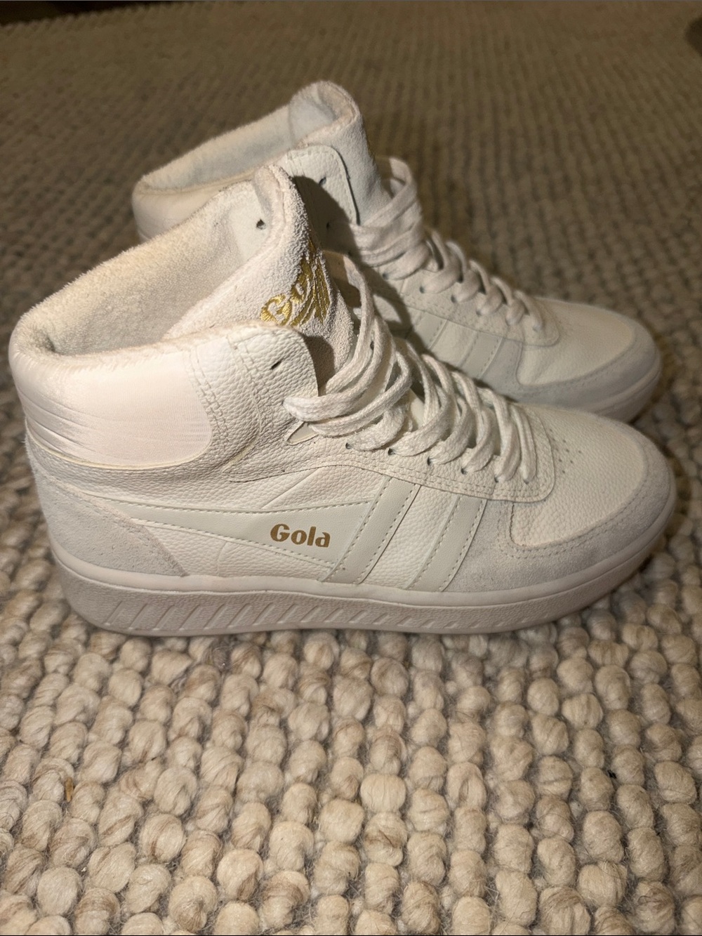 Gola Slam Trident High Top Leather | Anthropologie